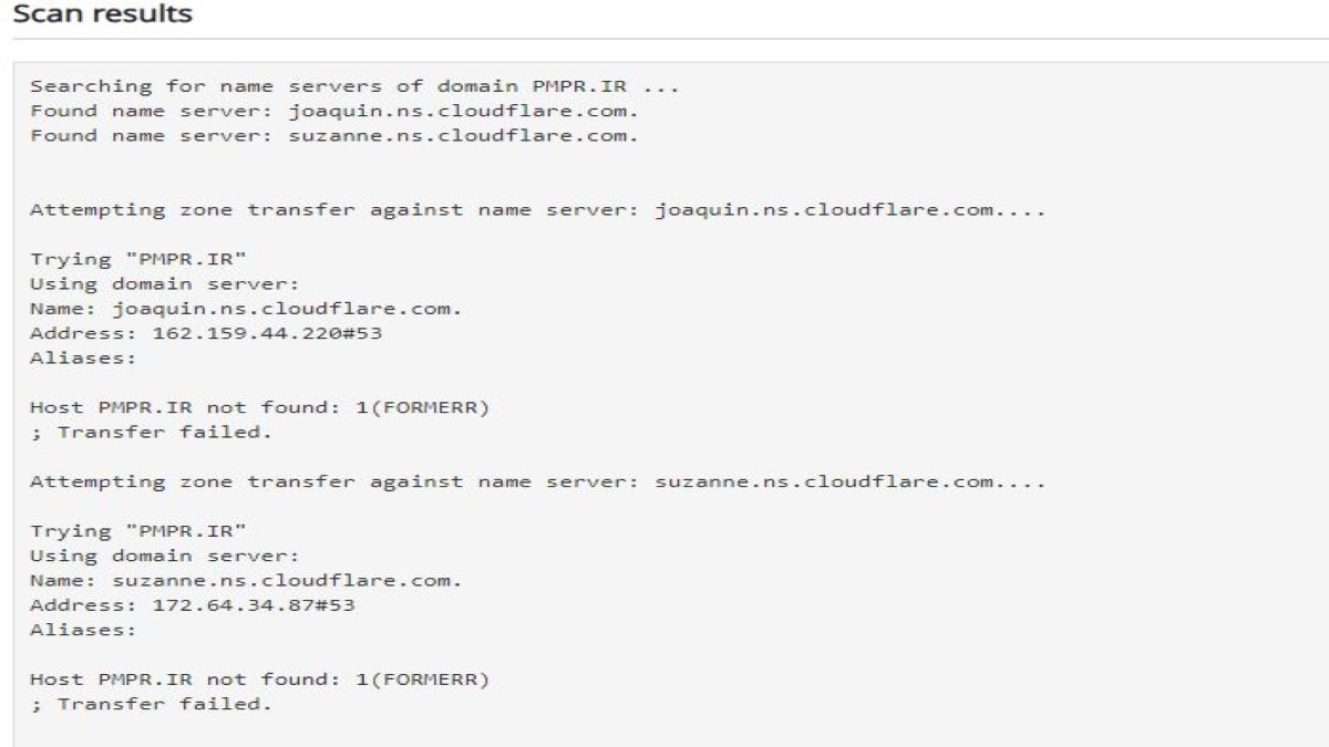 ریسک امنیت DNS