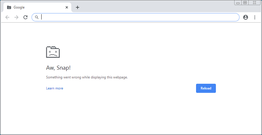 intChrome error code status-break po
