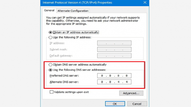 آموزش خطایابی در سایت وردپرس - سرورهای DNS