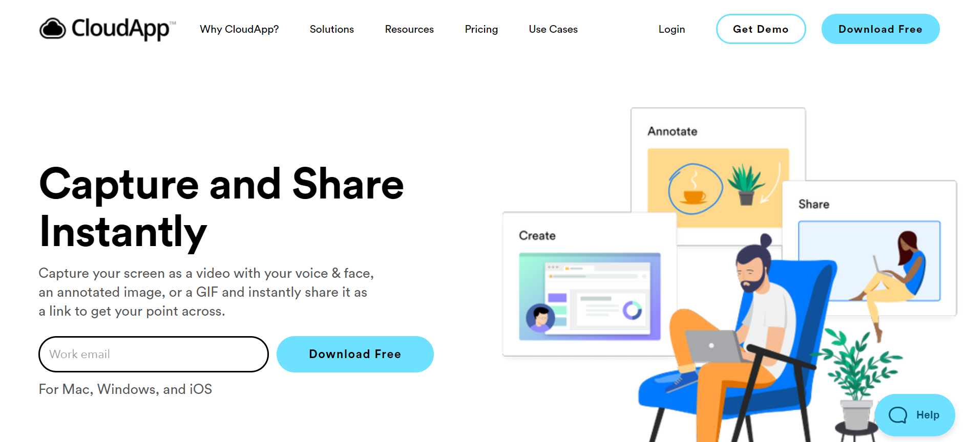 CloudApp- ابزارهای تولید محتوای بصری - ابزارهای ایجاد GIF