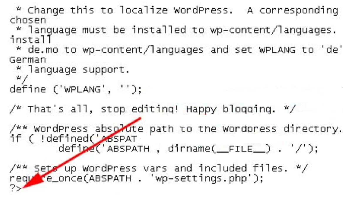 خطای نصب وردپرس