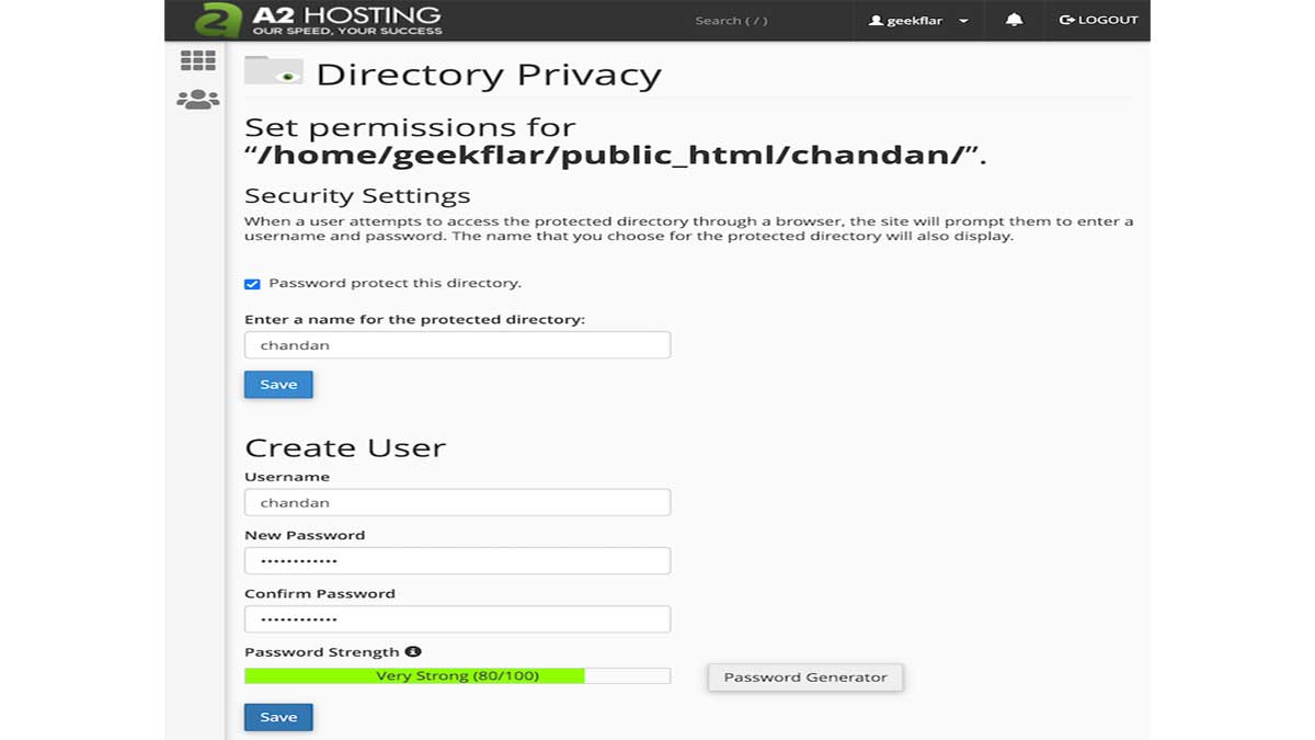 cPanel
