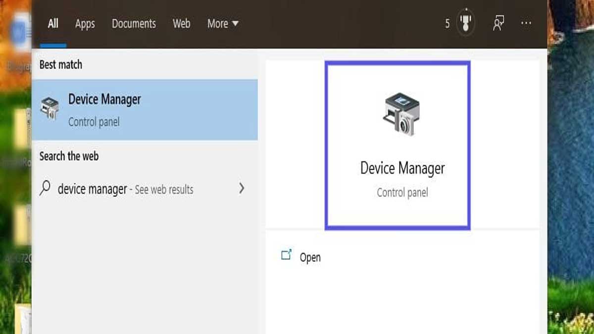 device manager